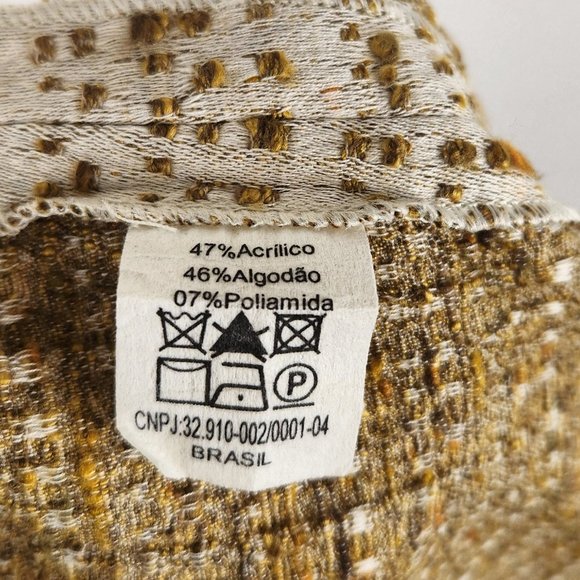 Leticia Gonzaga Brazil Tweed Mini Skirt sz BR 40 / US M - Picture 6 of 7